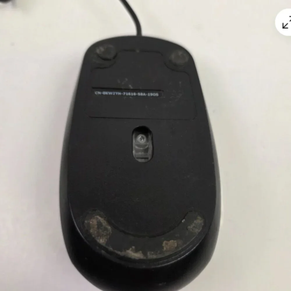 Dell Genuine MS111-P USB Optical Mouse